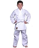 Chikara Karateanzug Kinder weiß, Karate Anzug Jungen, Karate Anzug Mädchen, Karateanzug Kinder...