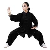 Daoba Unisex Kung Fu Uniform Tai Chi Kampfkunst Kleidung Wushu Anzug Trainingsanzug Tops Und Hose