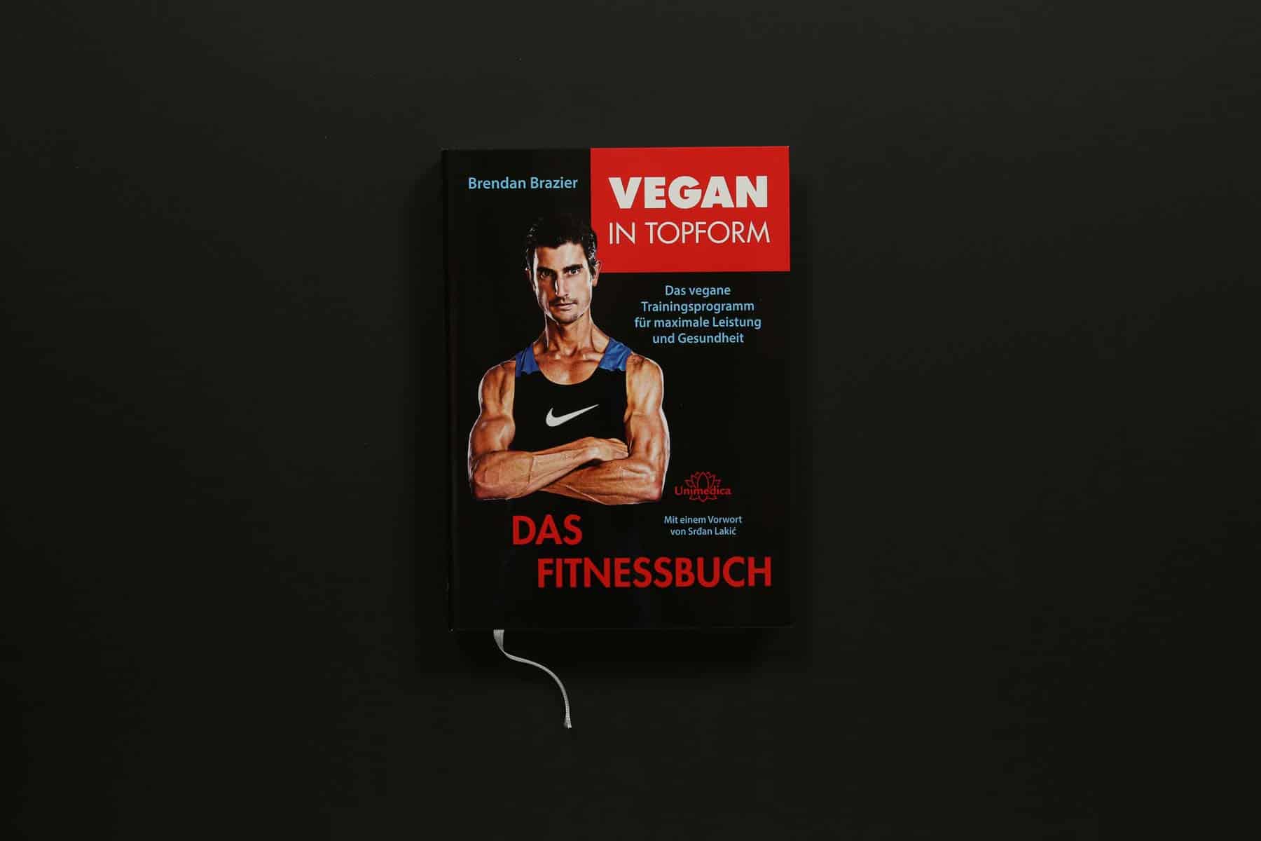 Vegan in topform Buch Vorderseite