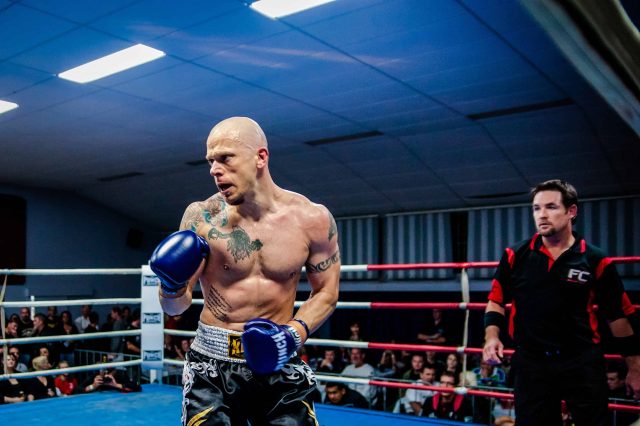 Kickboxen im Ring