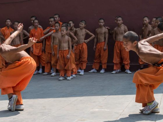 Shaolin Kung Fu Vorführung
