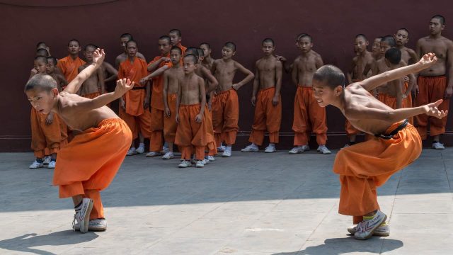 Shaolin Kung Fu Vorführung