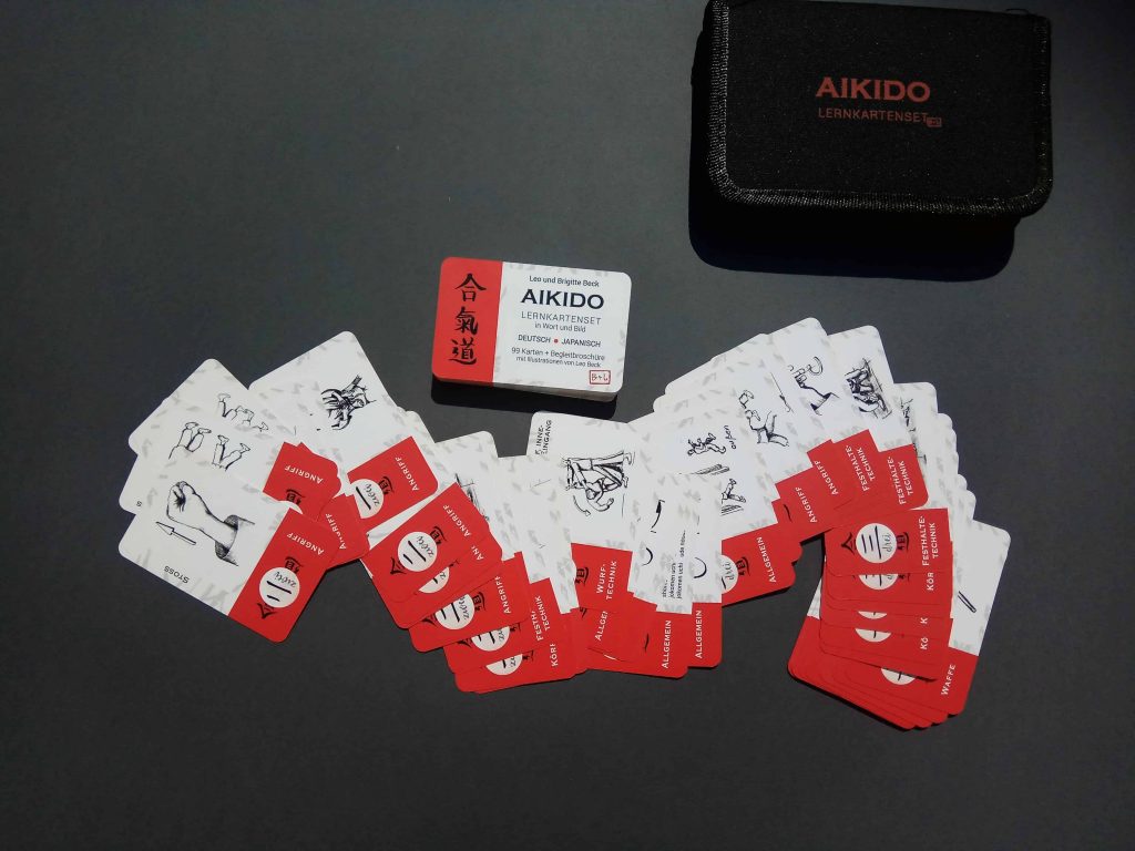 Viele Aikido Lernkarten 