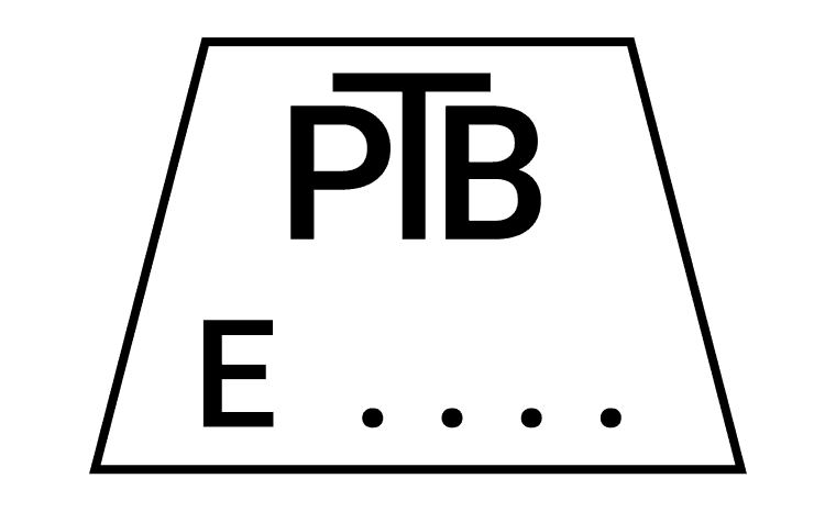 Beispiel PTB-Siegel
