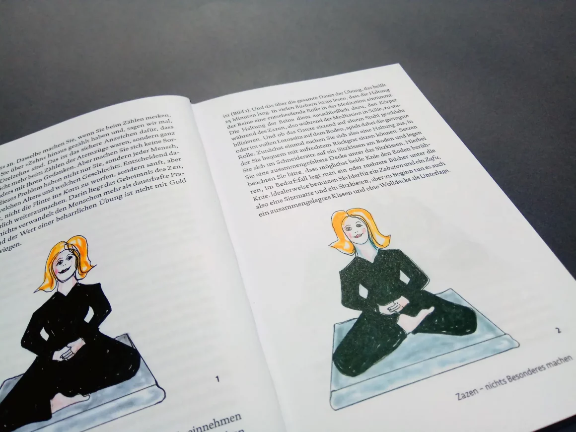 Zen Buddhismus Schritt für Schritt Buch – Anleitung zum Zazen