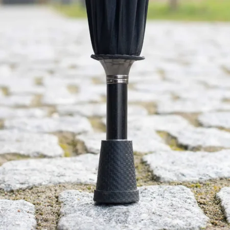 Sicherheitsschirm Standard – Gummikappe von vorne