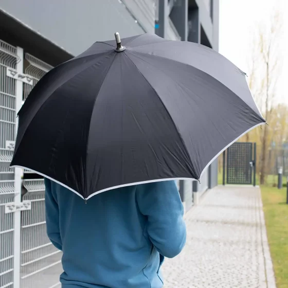 Sicherheitsschirm kurz city safe – offen seitlich
