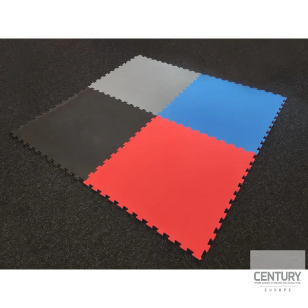 Wendbare Kampfsport Puzzlematte - alle 4 Farben blau, rot, grau und schwarz