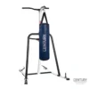 Brave Boxsack - 32kg blau Fitness Trainingsstation 2in1 Boxständer