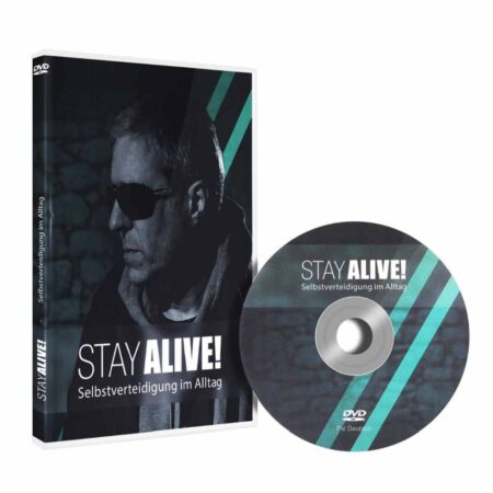 DVD Stay Alive - Selbstverteidigung ohne Waffen Videokurs lernen mit Robert Amper Angreifer abwehren Deutsch