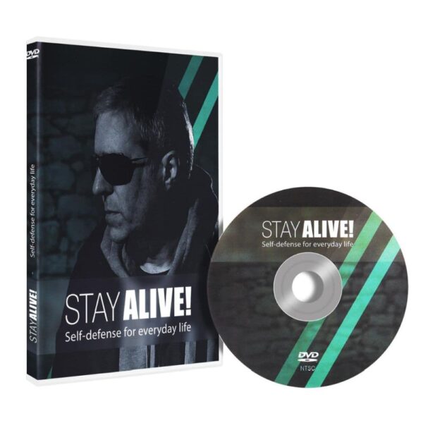 DVD Stay Alive - Selbstverteidigung ohne Waffen Videokurs lernen mit Robert Amper Angreifer abwehren Englisch