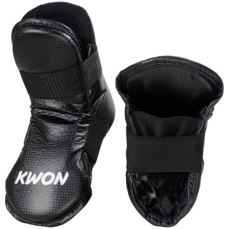 KWON – Fußschützer Semi-Tec (schwarz)