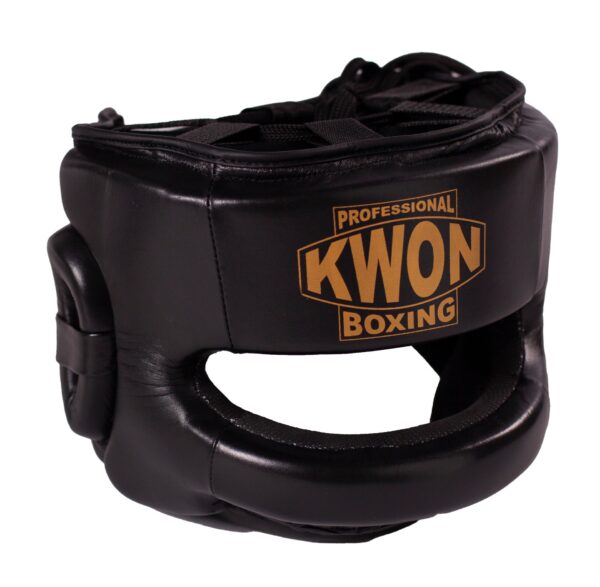 Kwon professional Boxing Kopfschutz mit Nasenbügel - Vorderansicht