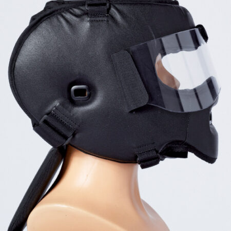 Kwon Vollschutzhelm Kopfschutz Move Guard schwarz - Seitenansicht