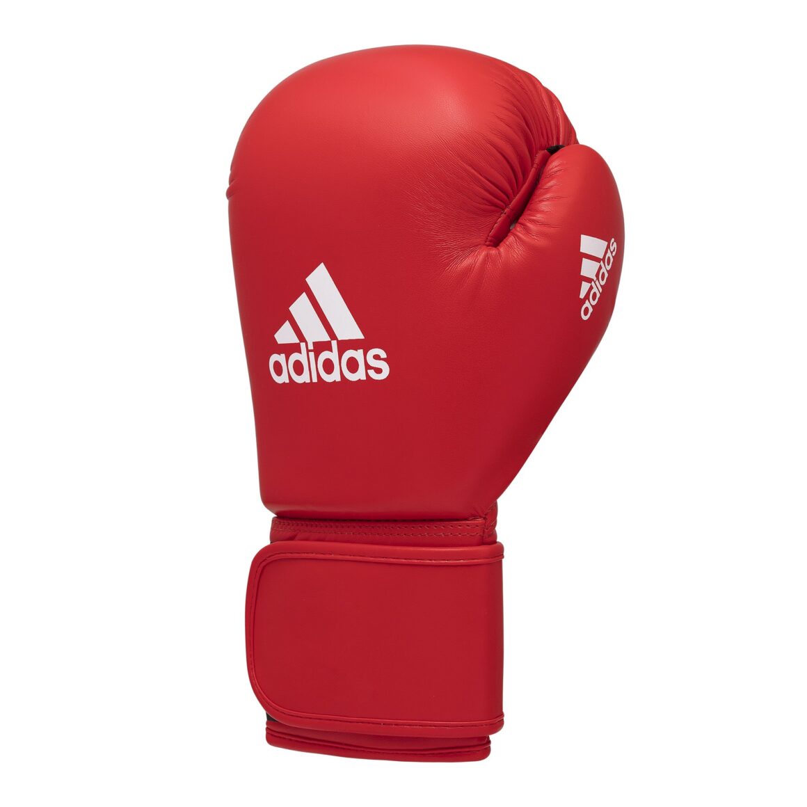 Adidas Boxhandschuhe IBA 10oz rot - Vorderansicht seitlich