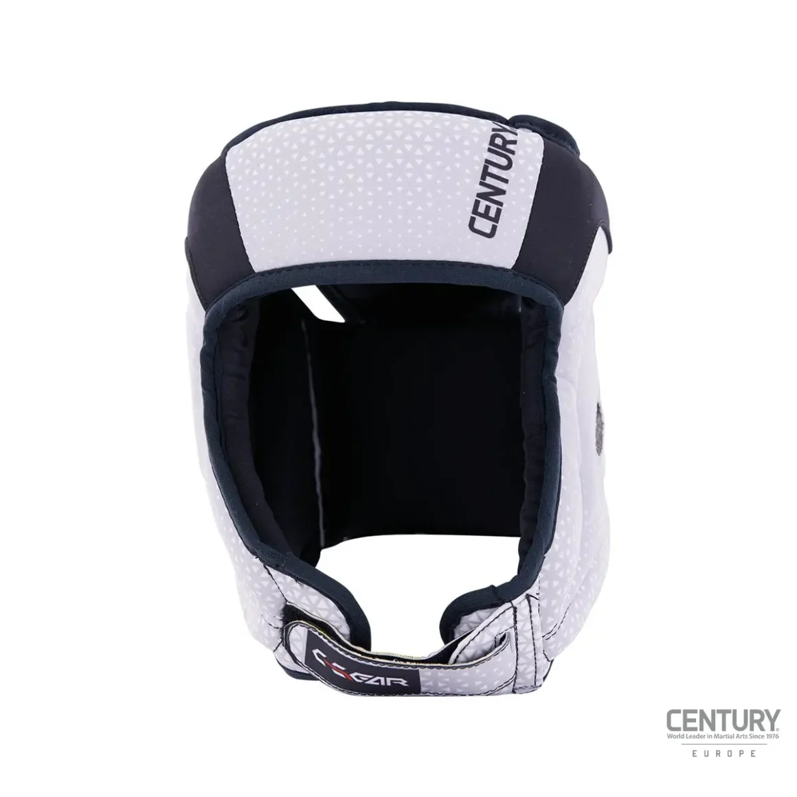 Century Kopfschutz C-Gear Sport Discipline Wako zertifiziert waschbar schwarz-grau - Vorderansicht