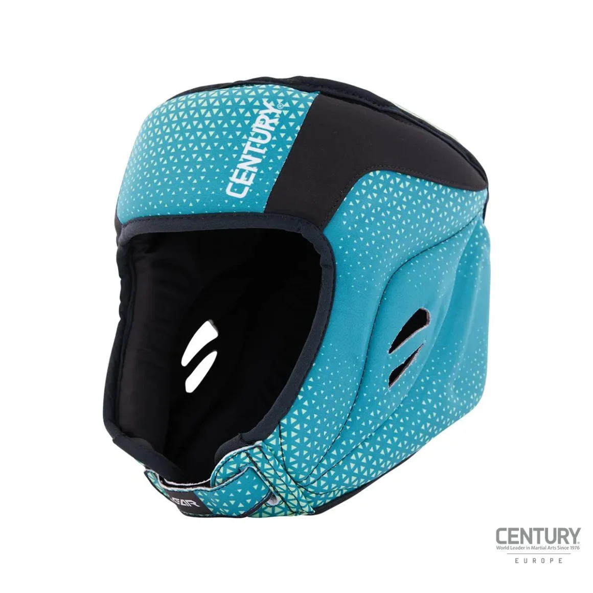 Century Kopfschutz C-Gear Sport Discipline Wako zertifiziert waschbar schwarz-blau- Seitenansicht
