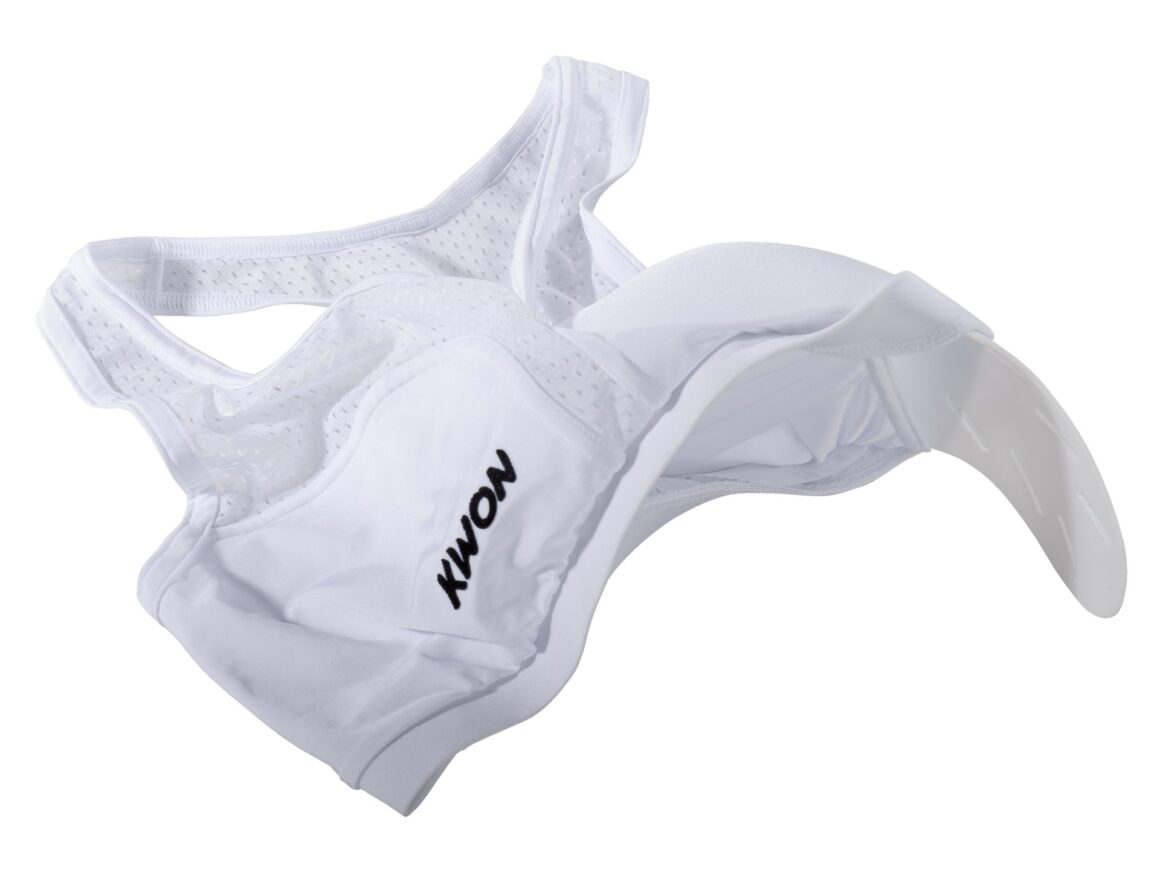 Kwon Damen Brustschutz Cool Guard - Ansicht rechte Schale mit Top