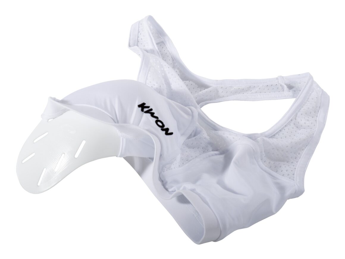 Kwon Damen Brustschutz Cool Guard - Ansicht linke Schale mit Top