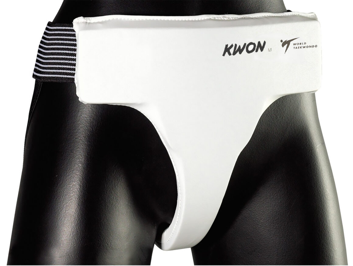 Kwon Damen Tiefschutz Professional WT anerkannt weiß - Vorderansicht