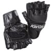 Kwon Handschuhe Ultimate Glove schwarz - Vorder- und Rückansicht
