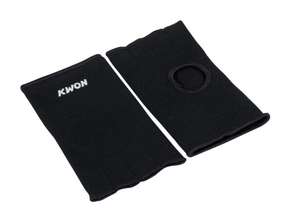 Kwon Innenhandschuhe schwarz - Vorder- und Rückseite