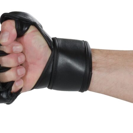 Kwon MMA Handschuhe schwarz - Seitenansicht Innen Faust