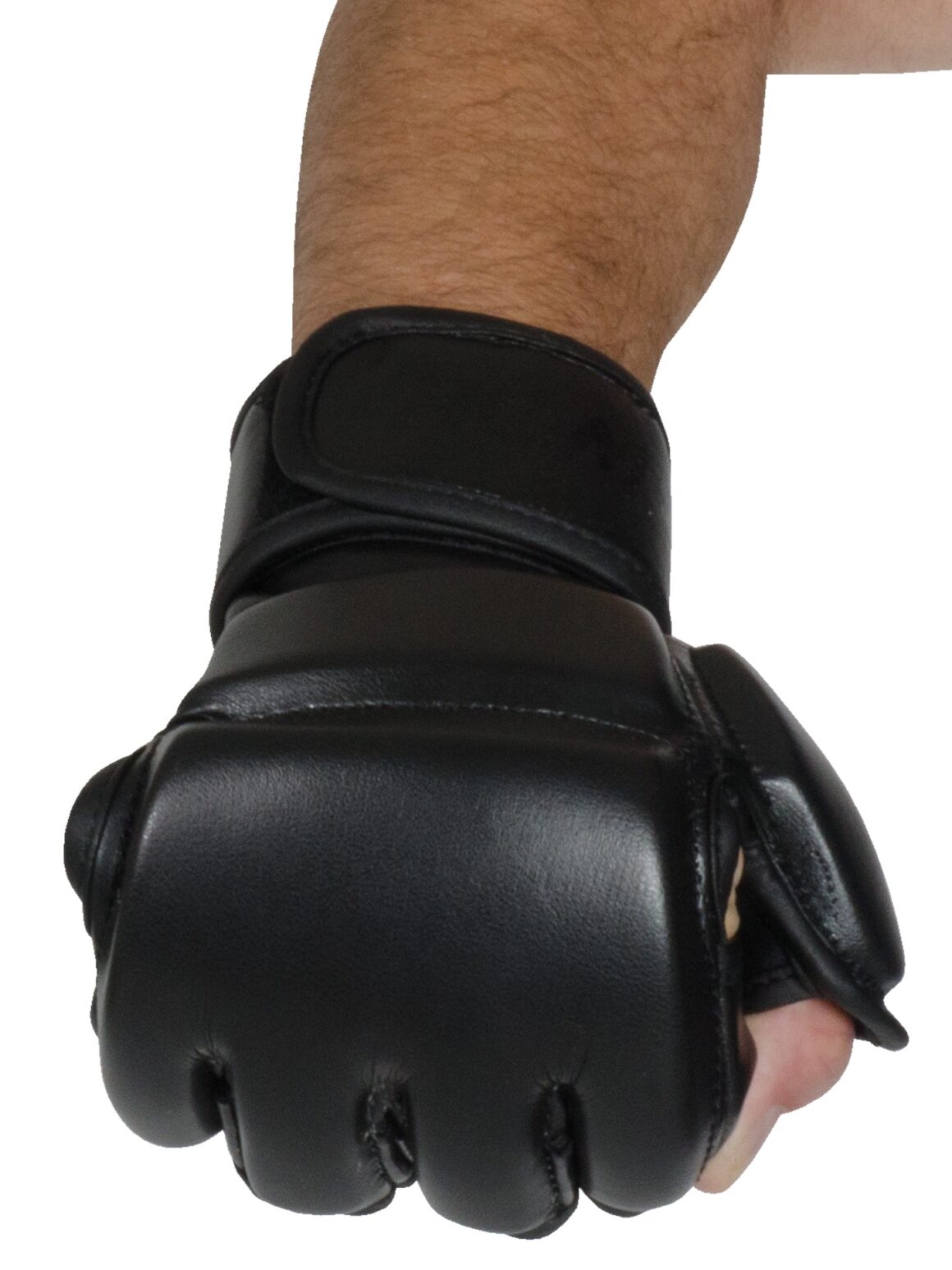 Kwon MMA Handschuhe schwarz - Ansicht von oben Faust