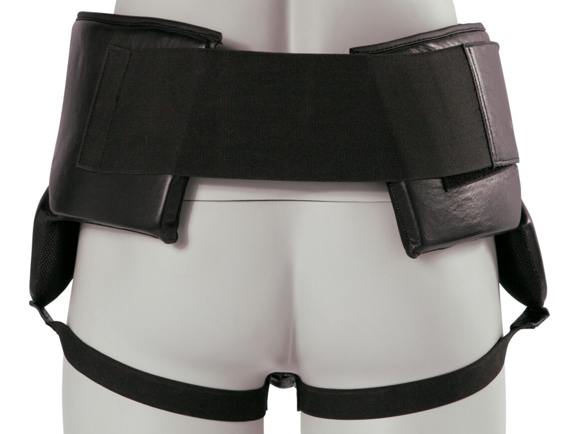 Kwon Professional Boxing Box Tiefschutz schwarz - Rückansicht