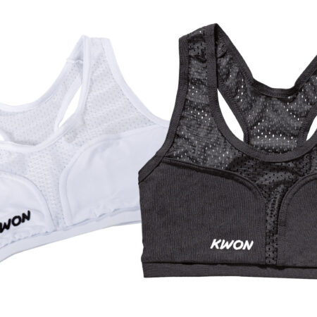 KWON – Top für Damen Brustschutz Cool Guard & Super Protect (schwarz, weiß)