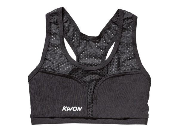 Kwon Top für Damen Brustschutz Cool Guard und Super Protect schwarz - Vorderansicht