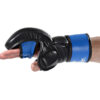 Legion Octagon MMA Handschuhe Sparring schwarz-blau - Ansicht seitlich Hand