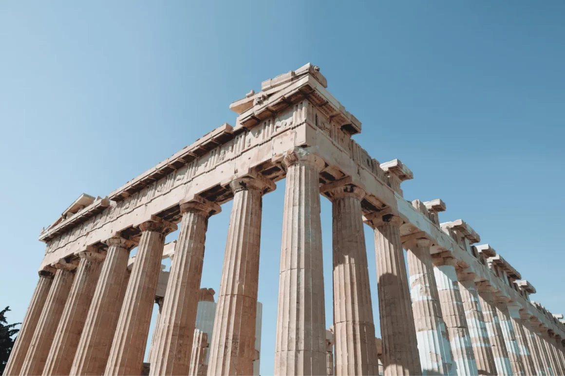 Symbolbild: Griechisches Bauwerk für Pankration Bücher