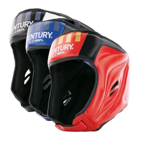CENTURY – Kopfschutz C-Gear Integrity WAKO Zertifiziert (blau-schwarz/rot-gold/schwarz-weiß)