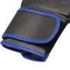 Adidas Hybrid 80 Boxhandschuh schwarz-blau - Klettverschluss Nahaufnahme