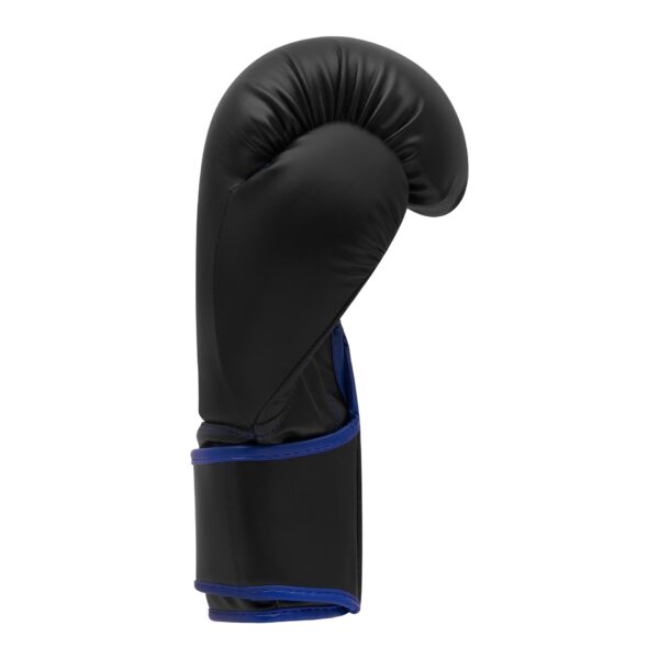 Adidas Hybrid 80 Boxhandschuh schwarz-blau - Seitenansicht