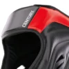 Century C-Gear Determination Kopfschutz schwarz-rot – Seitenansicht Nahaufnahme