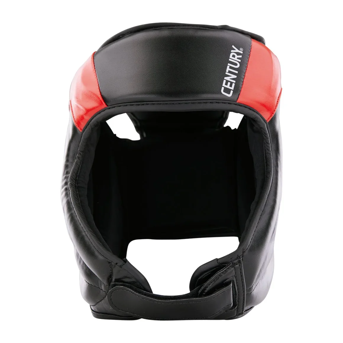 Century C-Gear Determination Kopfschutz schwarz-rot – Vorderansicht