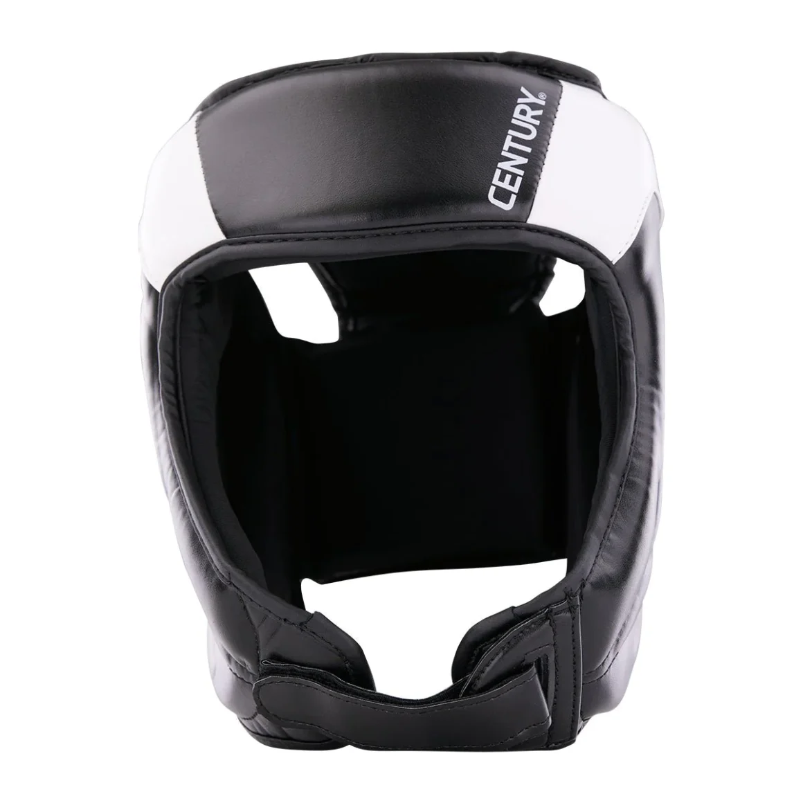 Century C-Gear Determination Kopfschutz schwarz-weiß – Vorderansicht