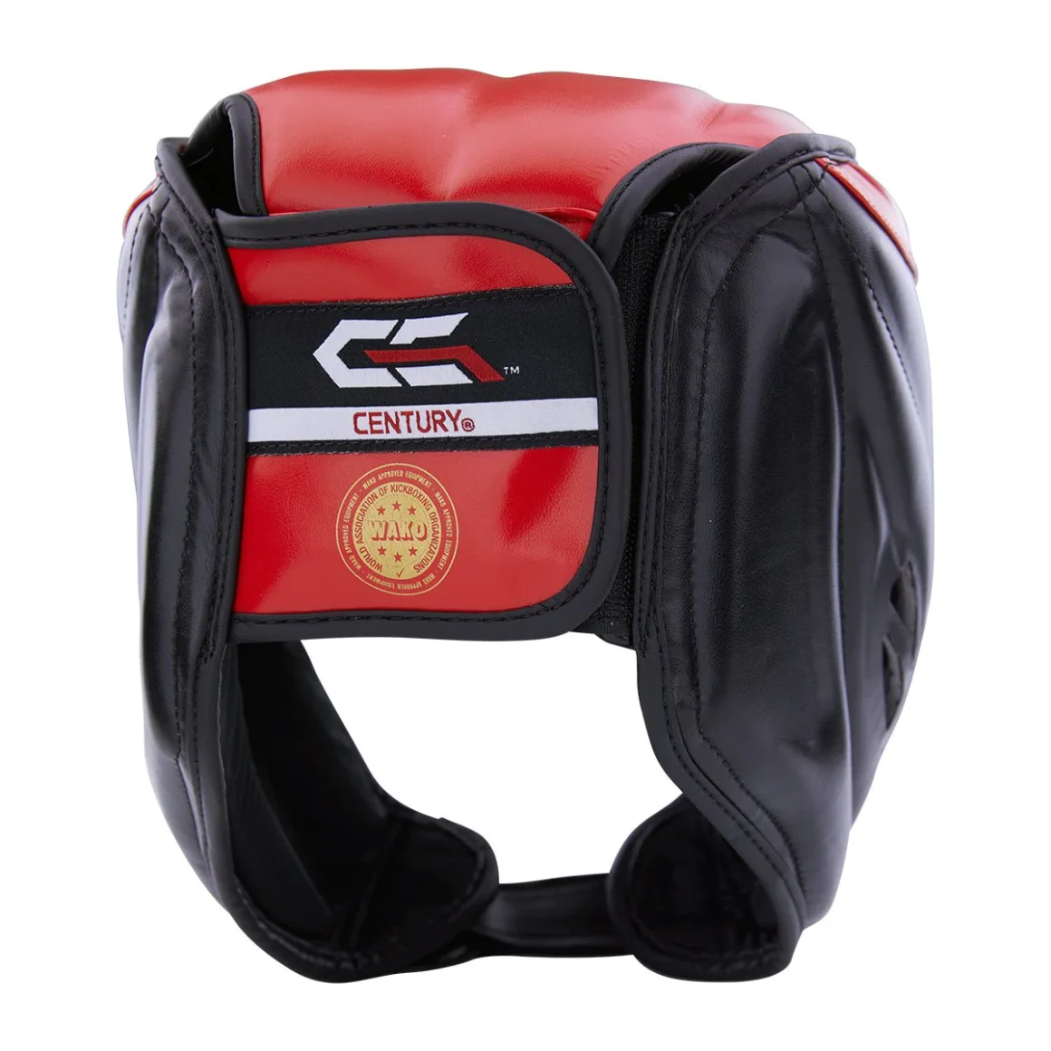 Century C-Gear Determination Kopfschutz schwarz-rot – Rückansicht