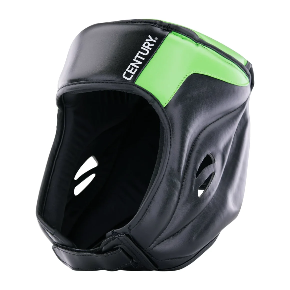 Century C-Gear Determination Kopfschutz schwarz-grün – Seitenansicht