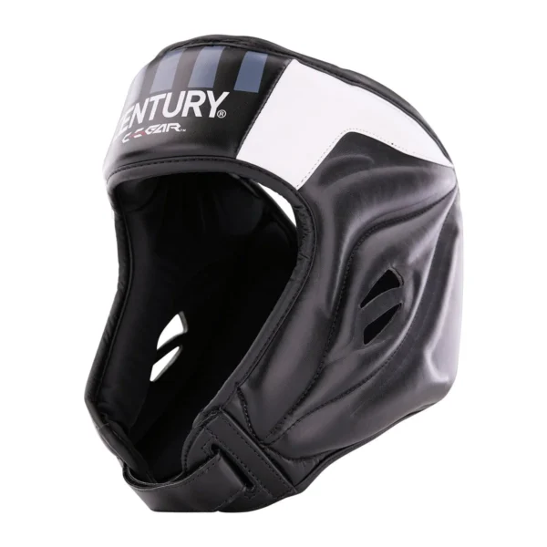Century C-Gear Integrity Kopfschutz schwarz-weiß – Seitenansicht