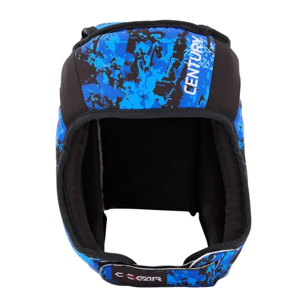 Century Kopfschutz C-Gear Sport Respect schwarz-blau– Vorderansicht