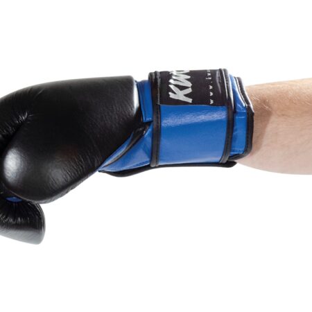 Kwon Kickboxhandschuhe Ko Champ schwarz-blau - Seitenasicht
