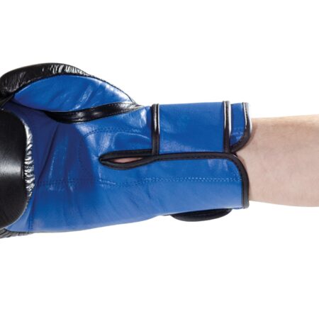 Kwon Kickboxhandschuhe Ko Champ schwarz-blau - Innenhandschuh Seitenasicht