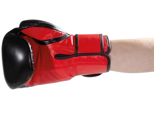 Kwon Kickboxhandschuhe Ko Champ schwarz-rot - Innenhandschuh Seitenasicht