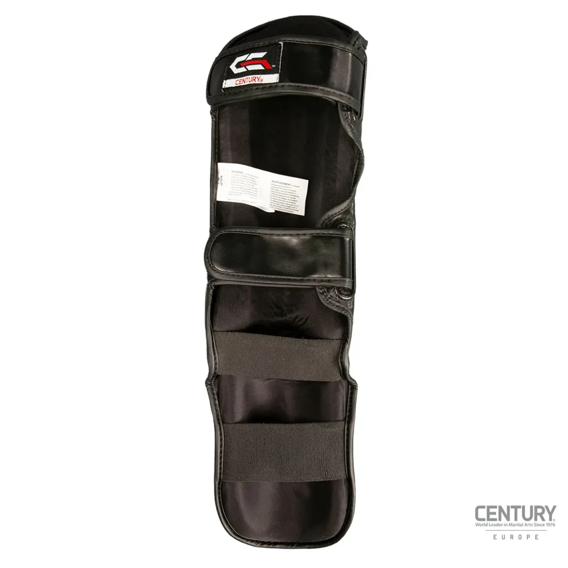 Century Schienbein Spannschutz C-Gear Determination Wako zertifiziert schwarz-blau - Rückansicht