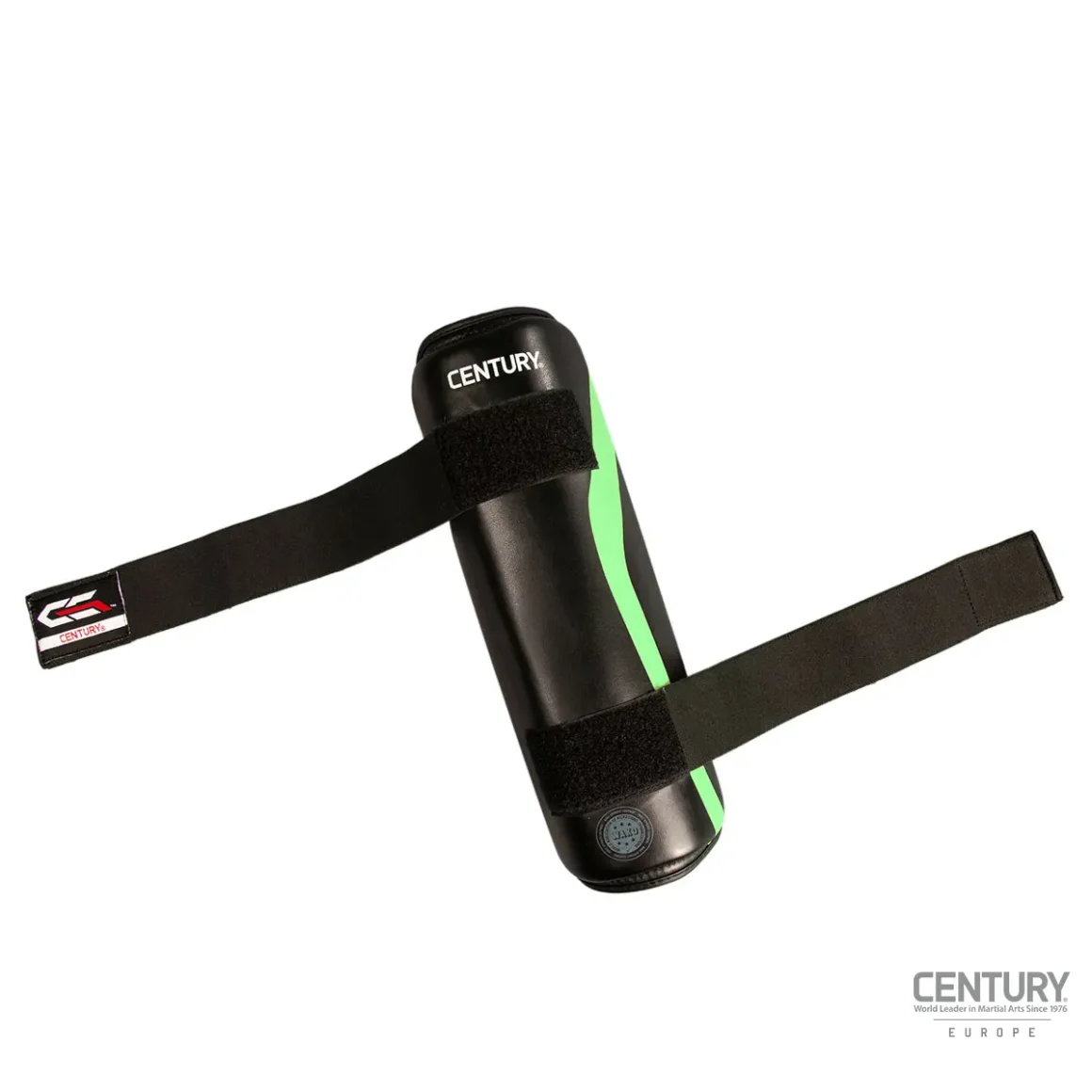 Century Schienbeinschutz C-GEAR Determination schwarz-grün - Klettverschluss