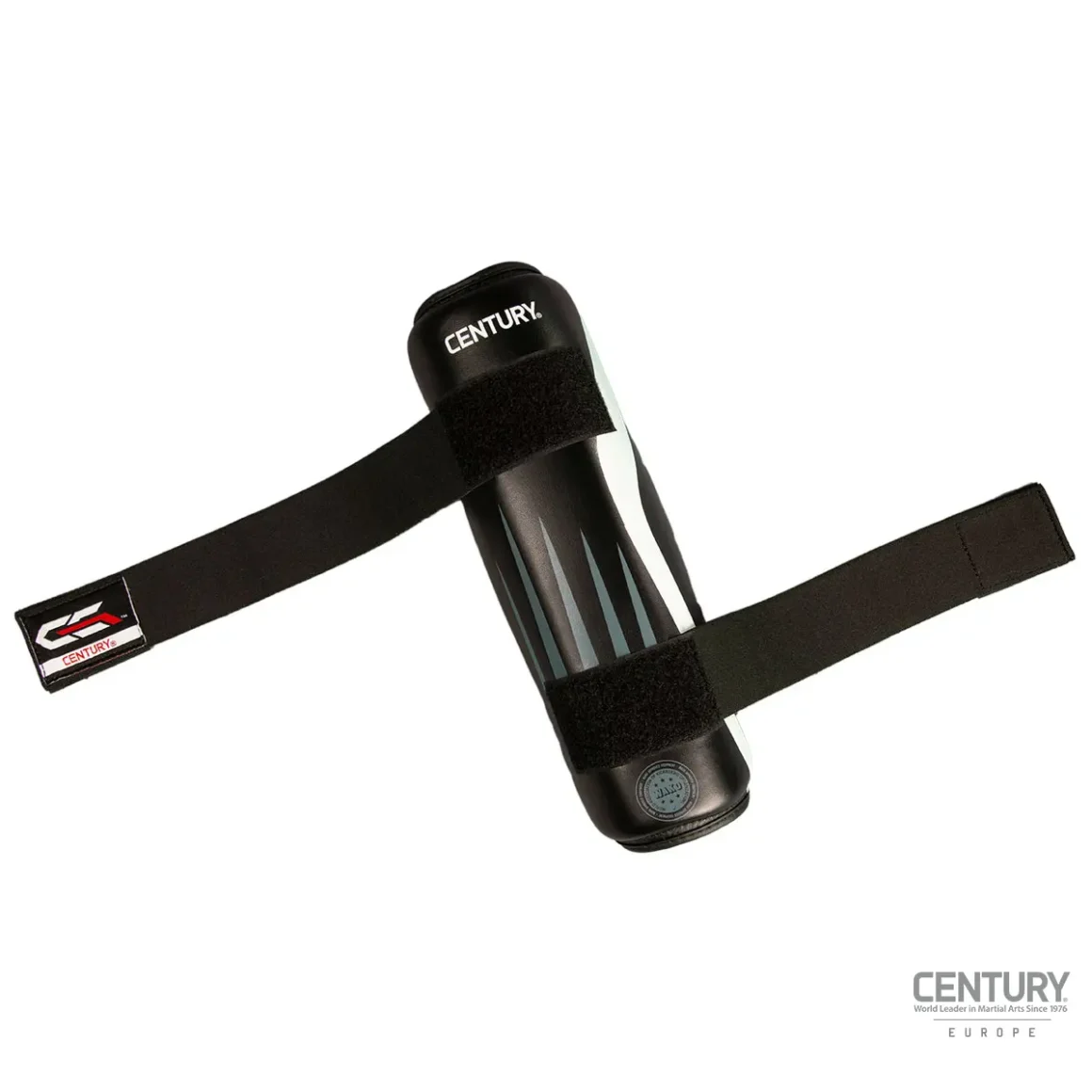 Century Schienbeinschutz C-GEAR Integrity schwarz-weiß - Klettverschluss