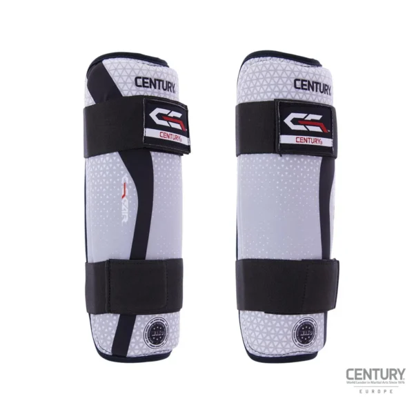 Century Schienbeinschutz C-GEAR Sport Discipline schwarz-grau - Vorderansicht links